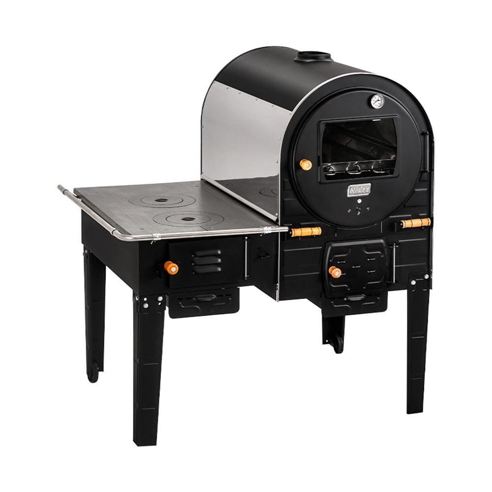 Forno a Lenha com Fogão Esquerdo Hidro FHIFI-MLE
