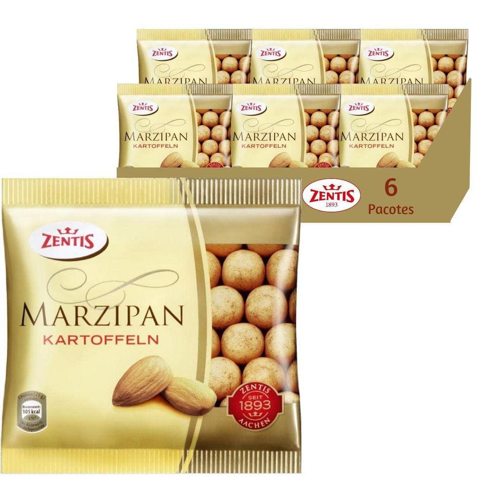 Bolinhas De Marzipan Kartoffeln Zentis 100G 6 Pacortes