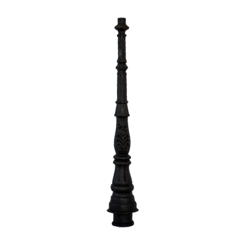 Poste Colonial Jardim Decoração N04 de Ferro Fundido 131cm