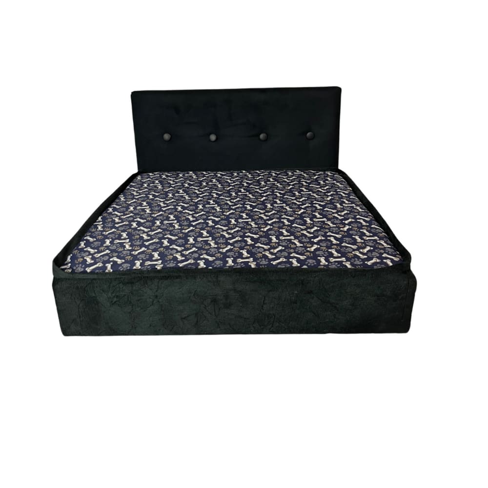 Cama Box Pet Premium Cabeceira Cachorro e Gato  60x60cm