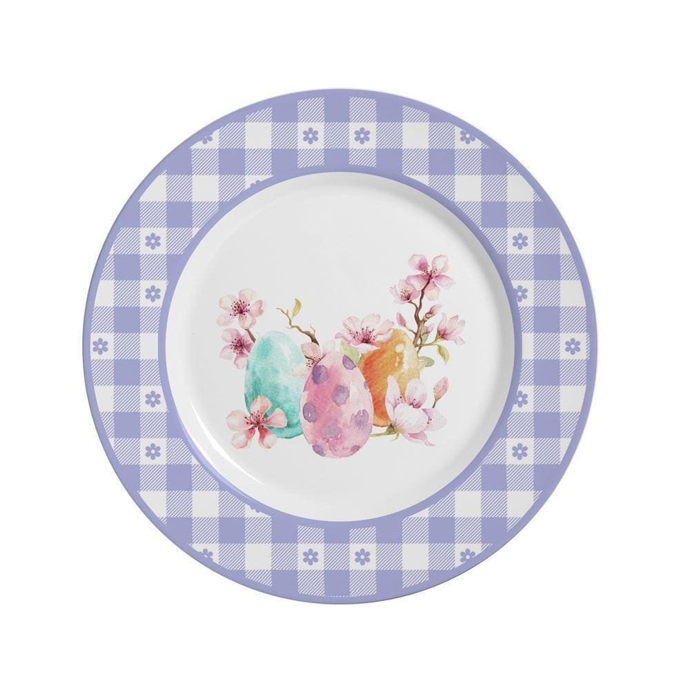 Pratos De Sobremesa Alleanza Purple Chess 6Unid - 1158-103