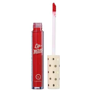 Latika Lip Vermelho Nº25 - Batom Líquido Matte 4ml