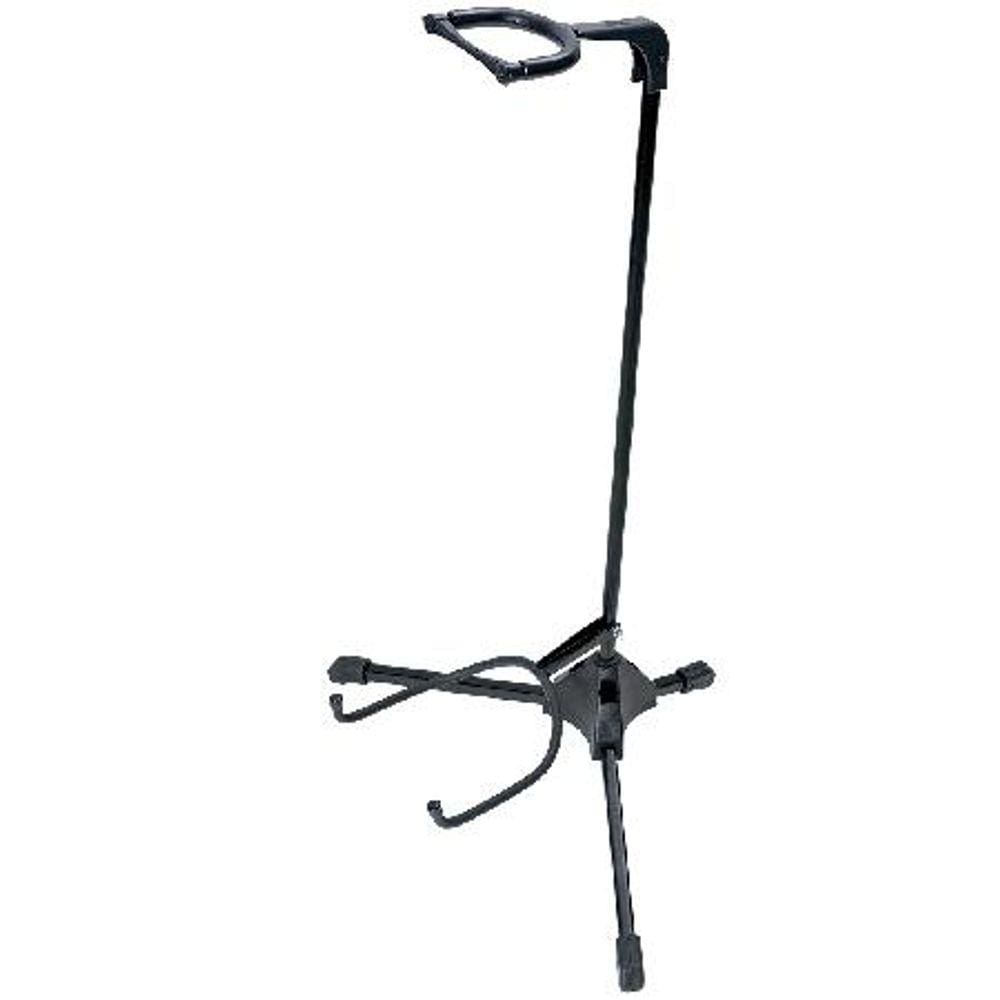 Suporte para Violao GT1 com Apoio e Trava NO Braco do Instrumento Preto
