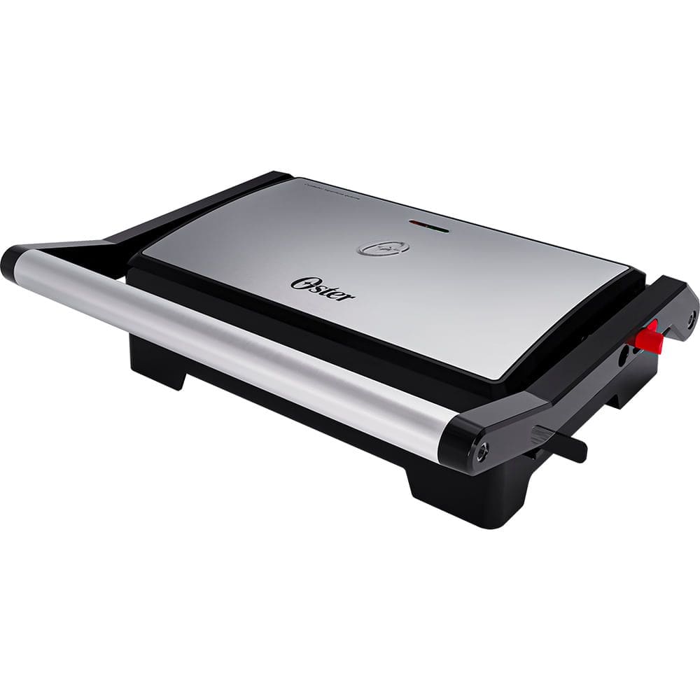 Mini Grill Elétrico Oster Inox 2 em 1 - 110V