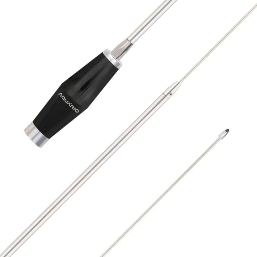 Antena Mini Marinox para Rádio PX 10 e 11METROS com Prolongador 25CM B-2005P25