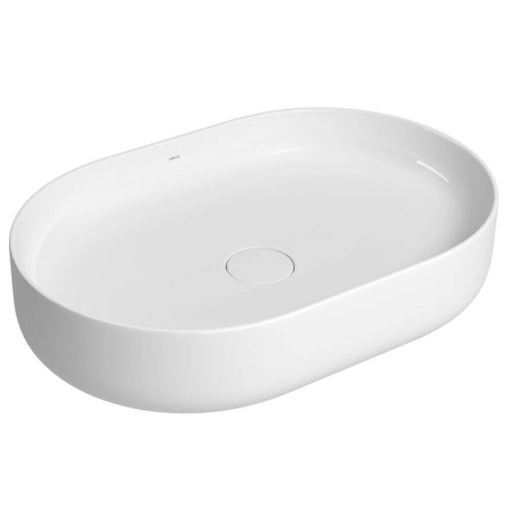 Cuba Oval De Apoio 60Cm Deca Slim Branco L.14060.17