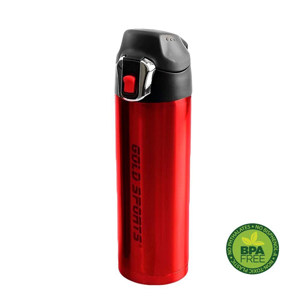 Garrafa EcoEsportiva II Aço Inoxidável Gold Sports 500 ml - Dupla Camada Aço inoxidável 304