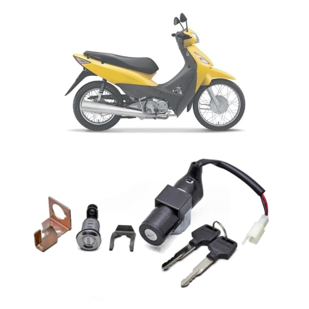 Conjunto de Trava Magnetron Honda BIZ 125 2006 até 2008