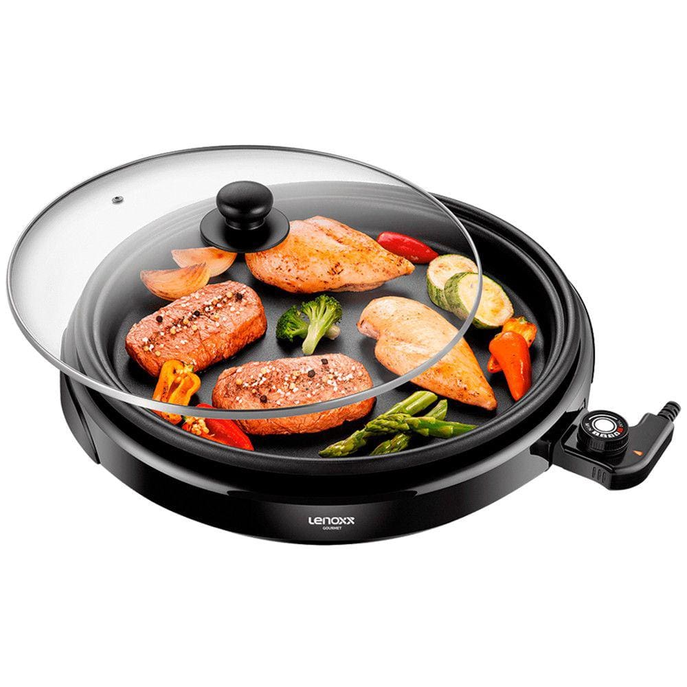 Grill Elétrico Multifuncional Gourmet PGR151 Lenoxx