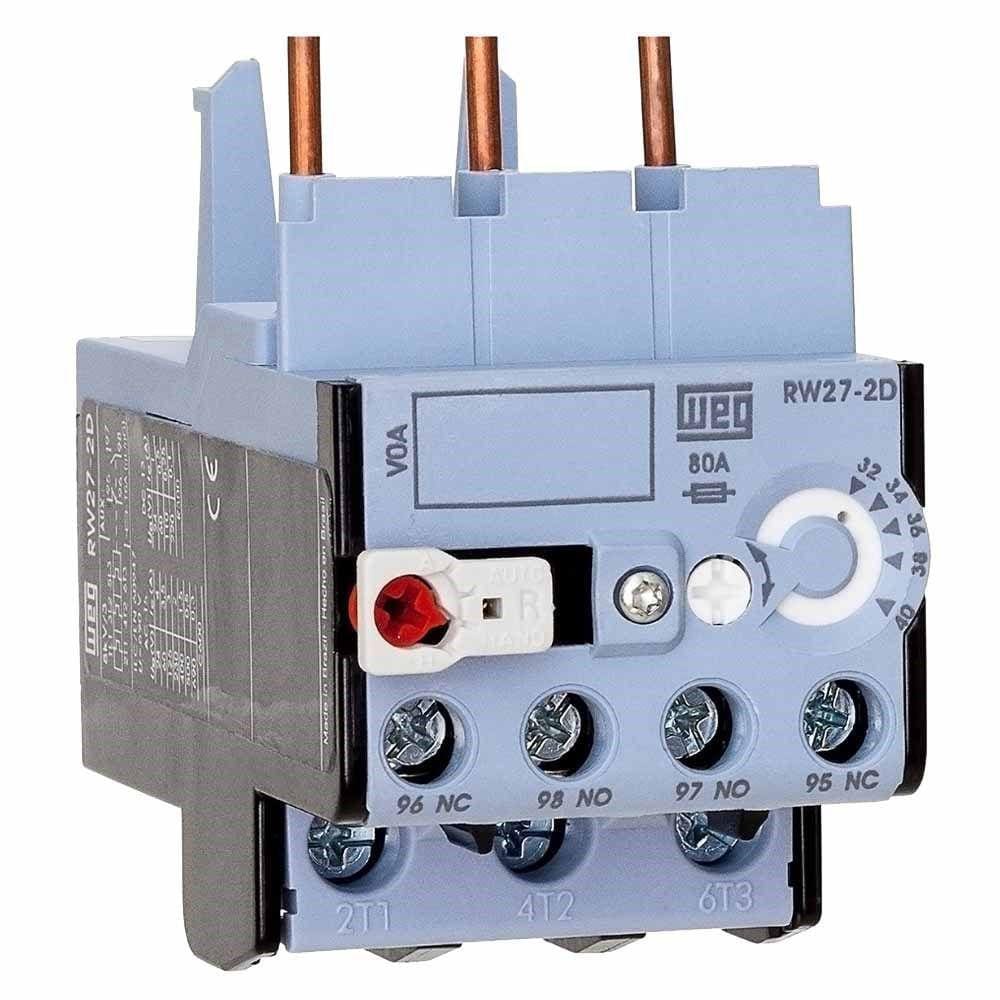 Relé De Sobrecarga 32-40A Tripolar Para CWB9-38 RW27-2D3-U040 12140456 WEG
