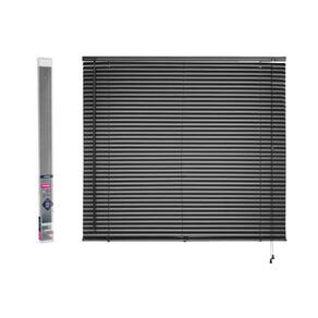 Persiana Horizontal 100X130Cm Pvc Plastica Preta Primafer