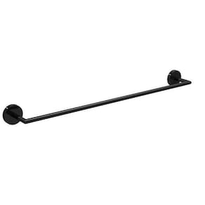 Porta Toalha Barra 50Cm Deca Disco Black Noir