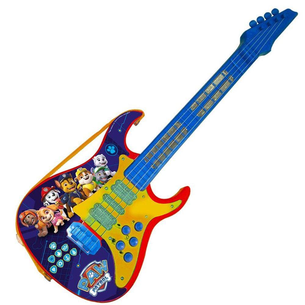 Guitarra Eletrônica - Patrulha Canina Toca Música de Verdade da Candide Ref 1906