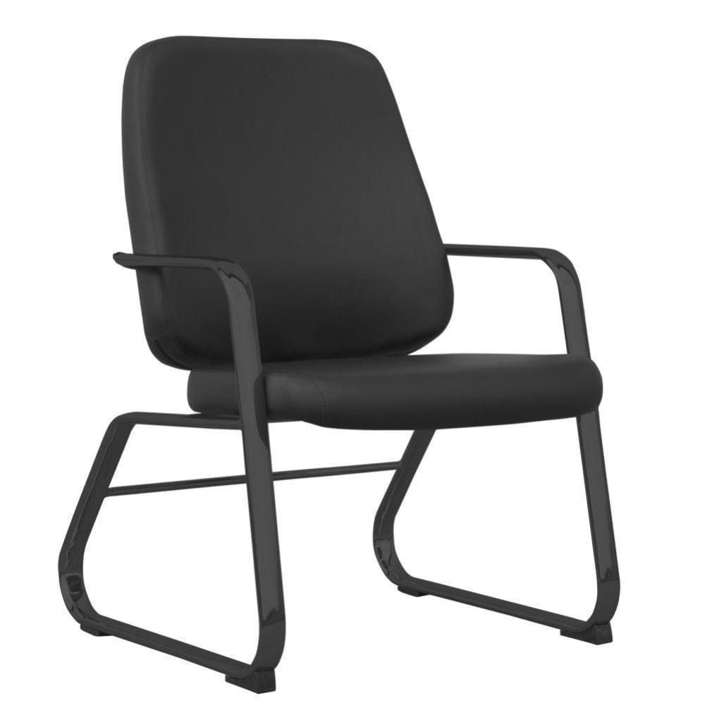 Cadeira Executiva Diretor Base Preto Maxxer F02 Preto