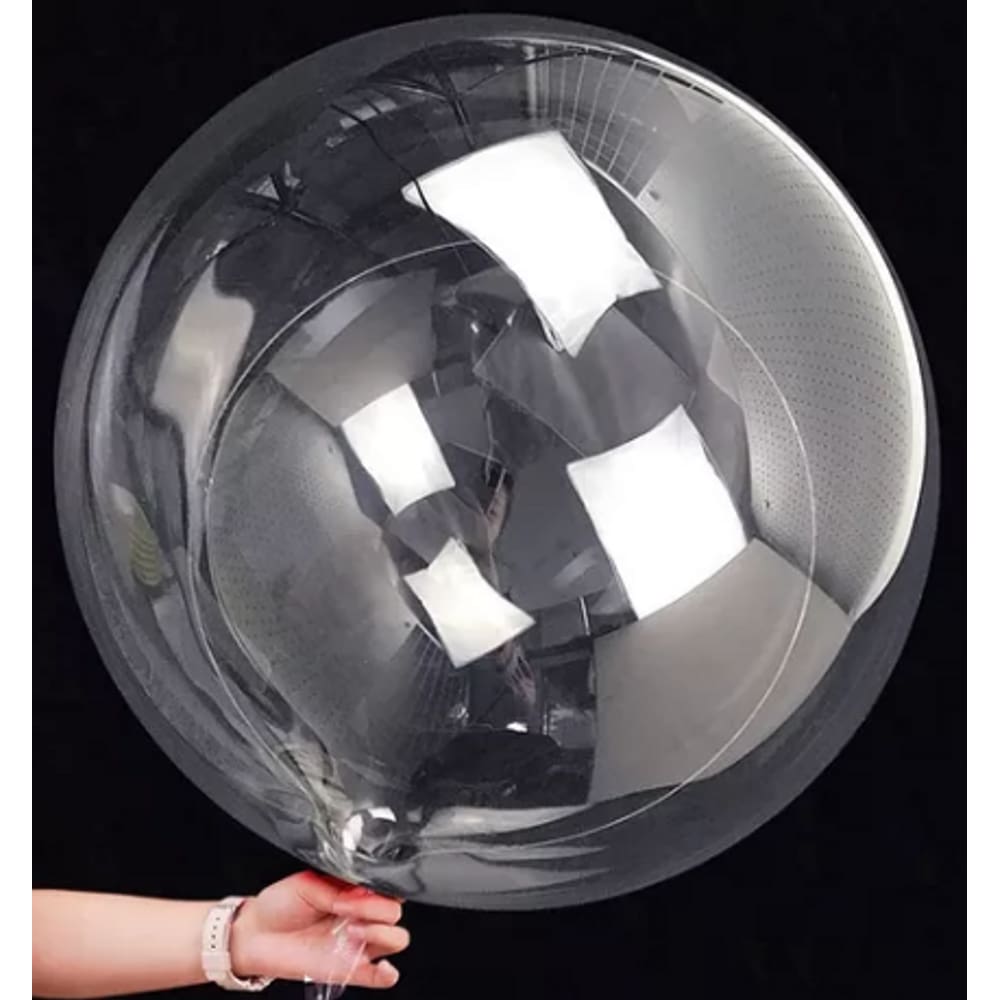BALÃO BUBBLE TRANSPARENTE 36” (91 cm) - 1 unidade