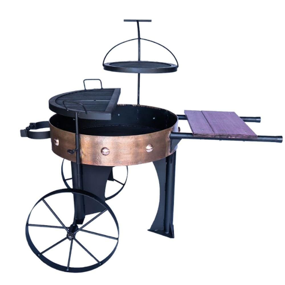 Churrasqueira Rustica de Cobre G 85x42cm