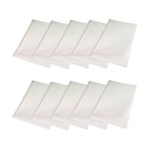 Kit 50 Capas de Encadernação Térmica Até 10 Folhas A4 Branca