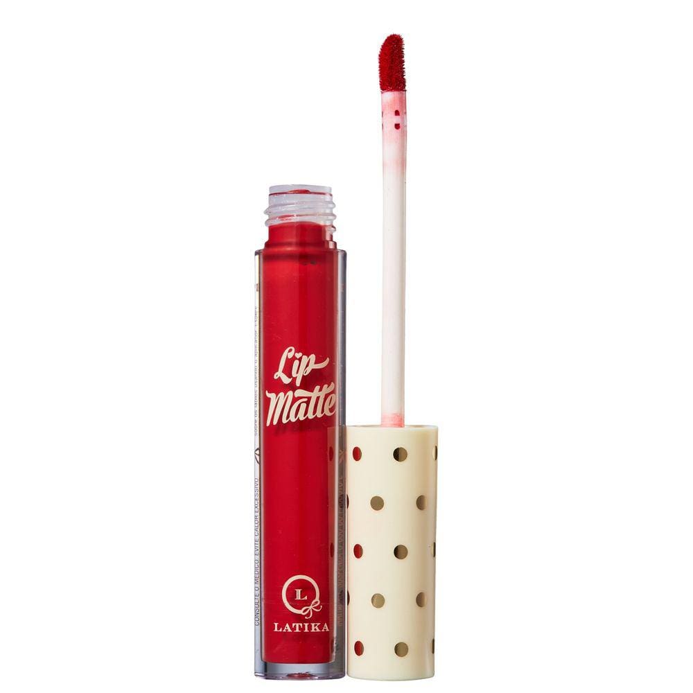 Latika Lip Matte Vermelho Nº 26 - Batom Líquido 4ml
