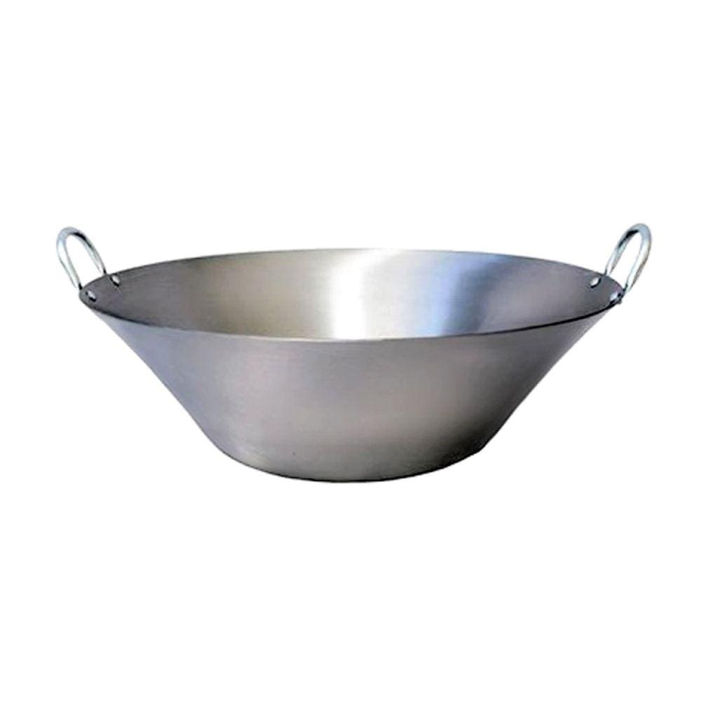 Tacho Beira Alta de Aço Carbono Polido Doce Sabão 86cm 76L