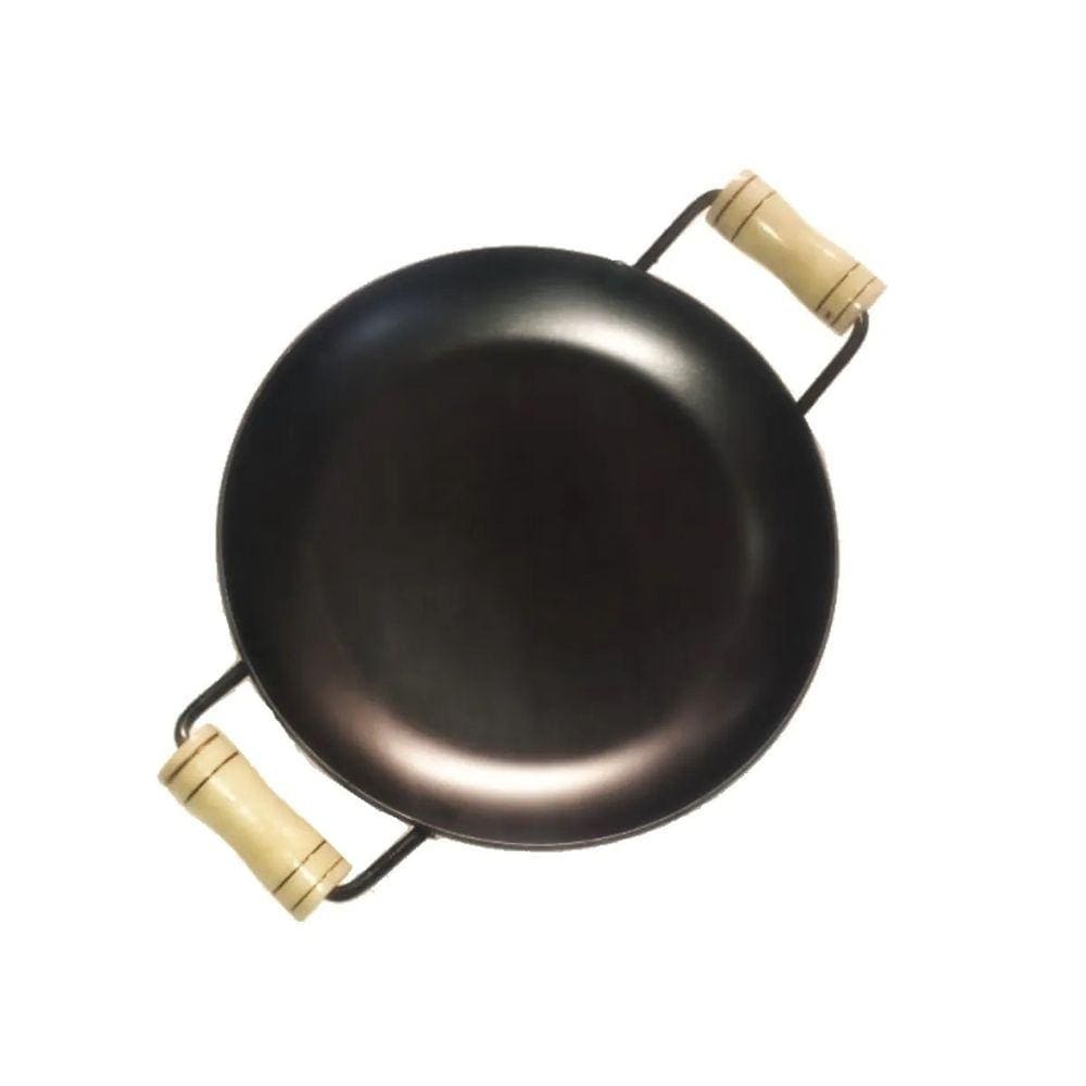 Chapa Disco Arado Chapa de Aço Alça Madeira 53cm