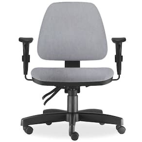 Cadeira De Escritório Giratória Sky L02 Cinza