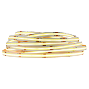 Fita de Led Cob 12V 3000K IP20 14W/m Rolo 5 Metros