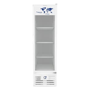 Expositor Vertical Tripla Ação Porta de Vidro 284 Litros Fricon VCET284-1V000 Branco 127V
