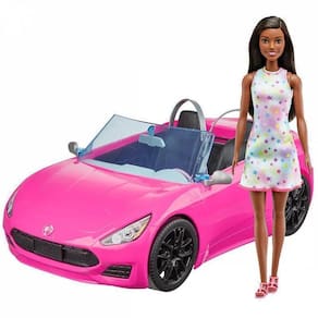 Carro Jeep Praia Barbie Com Boneca E Ken Mattel Importado