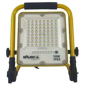 Refletor Led Recarregável 50W 6500K Portátil IP65