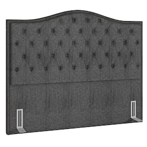 Cabeceira Cama Box Casal Queen 160Cm Siena P02 Linho Cinza