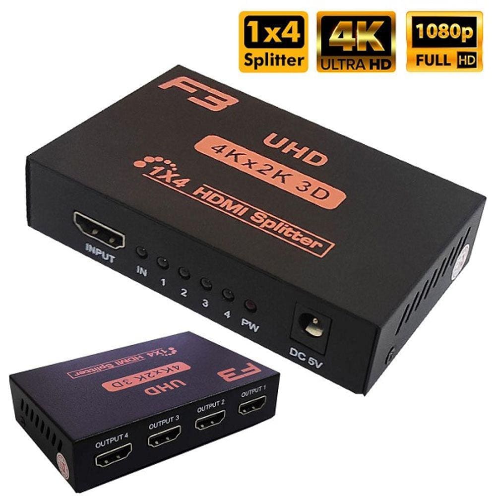 Splitter HDMI 4 Portas 4K JC-SPHMI F3 473