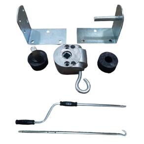 Kit Mancal + Redutor + Bucha + Manivela P/ Cortina De Toldo