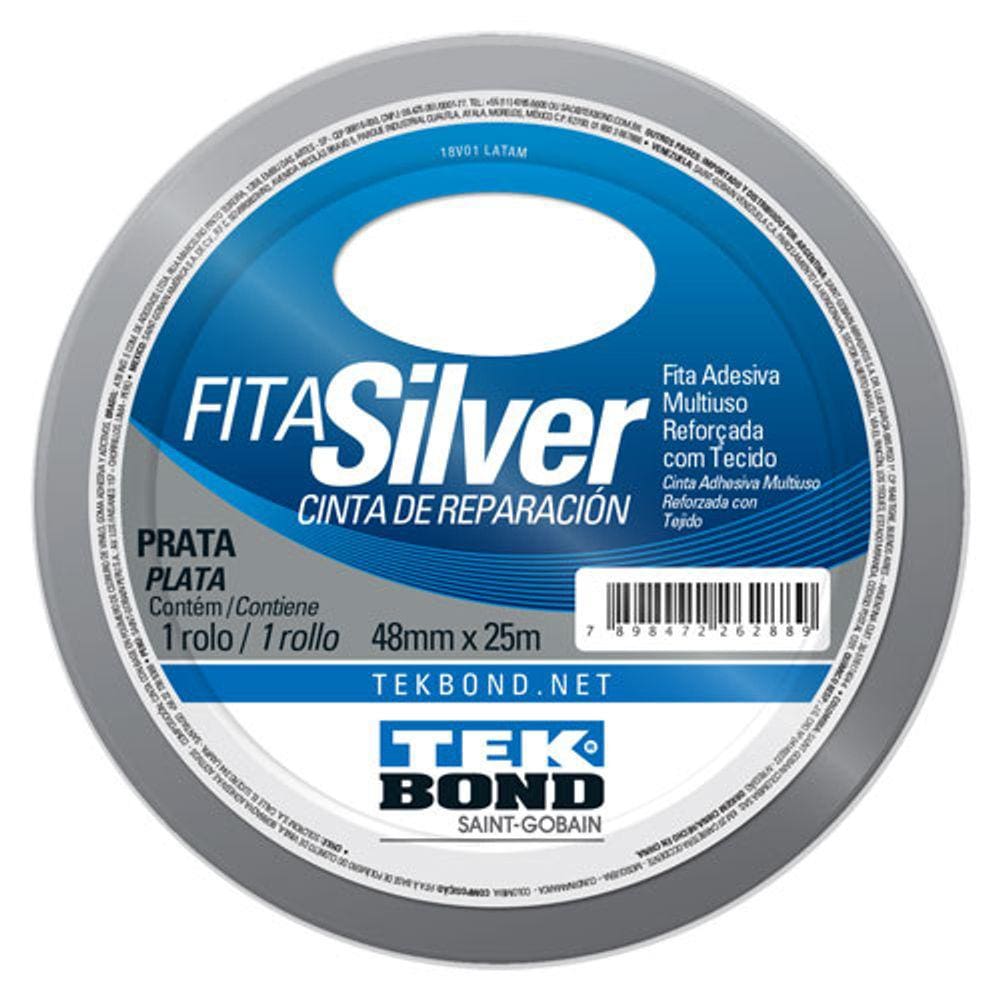 Fita Silver Tape 48mm TekBond