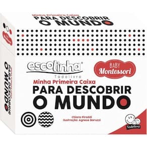 Baby Montessori Meu Primeiro Box P/Descobrir O Mundo (Escolinha)