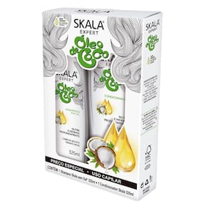 Kit Shampoo + Condicionador Skala Óleo De Coco 325ml