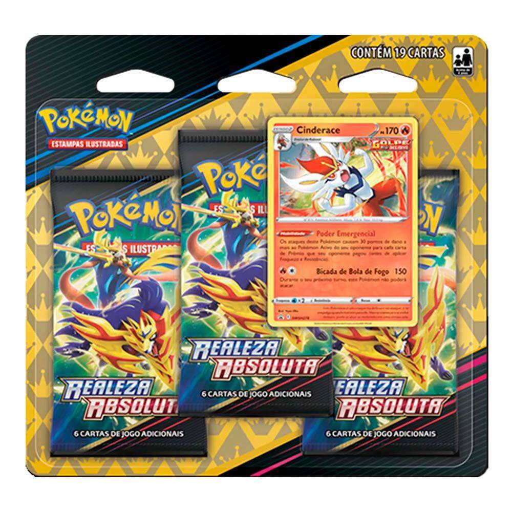 Jogo de Cartas Pokémon - Blister Triplo - EV - Evoluções em Paldea