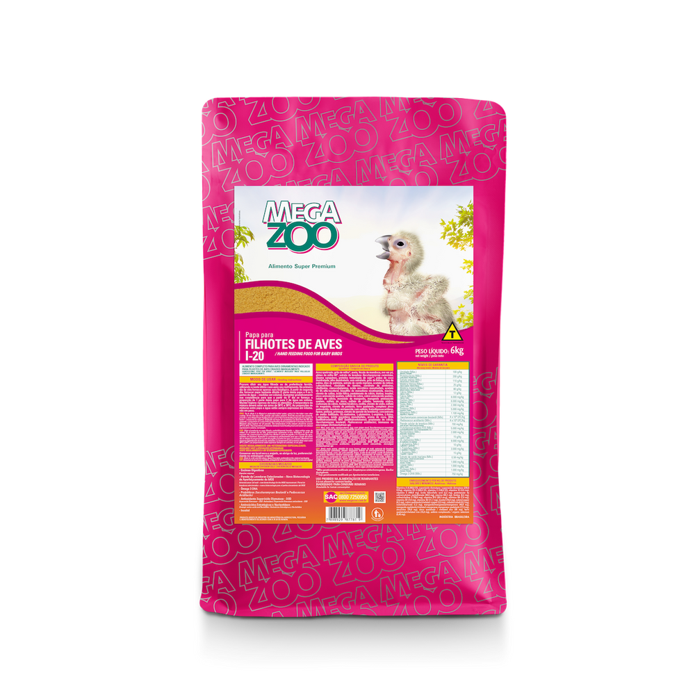 Megazoo - Papa Aves I20 6Kg