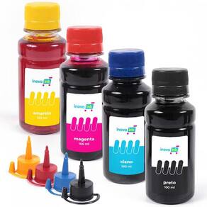 Kit 4 Tintas Compatíveis Para L3250 75ml Inova Ink