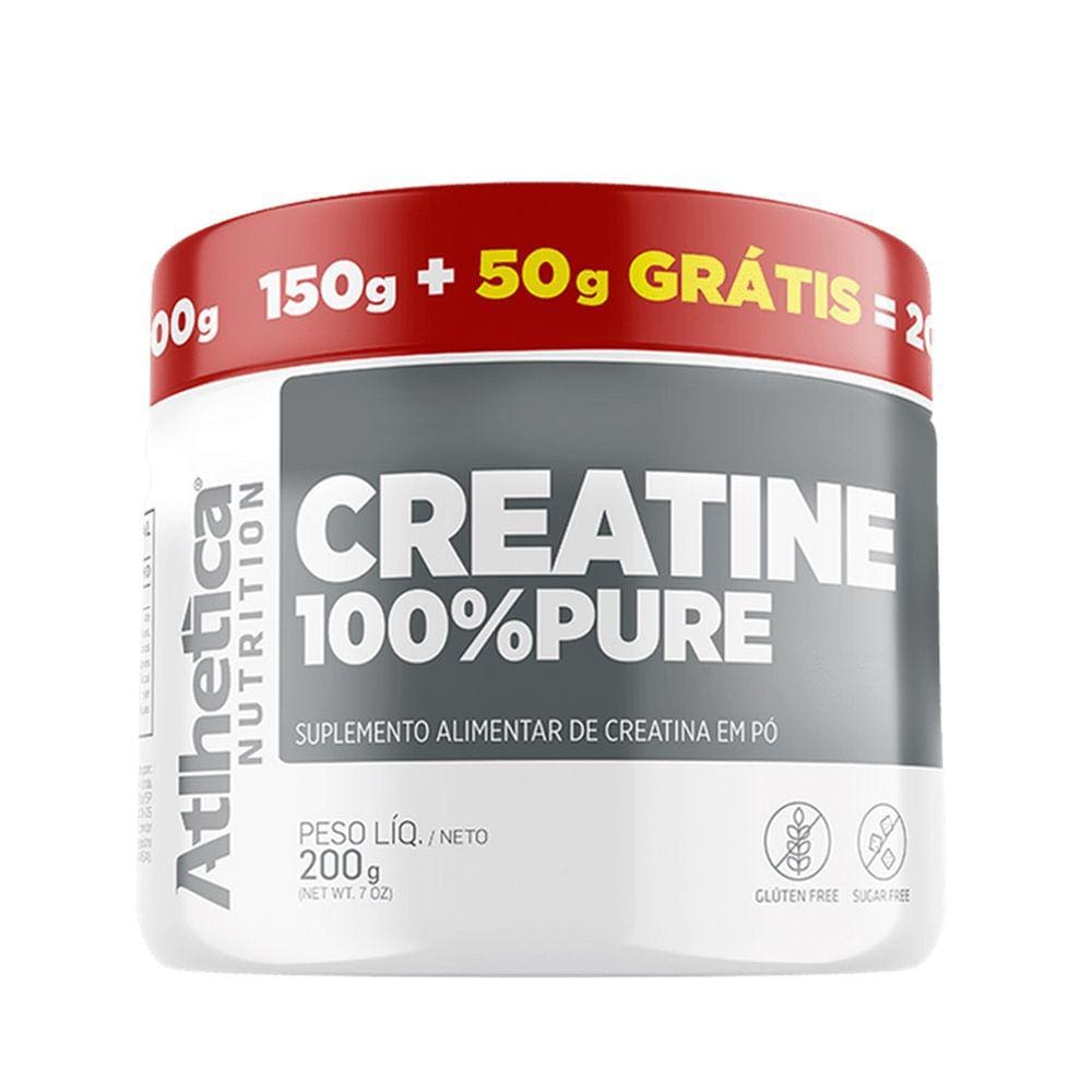Creatina 100% Pura 200g – Atlhetica Nutrition