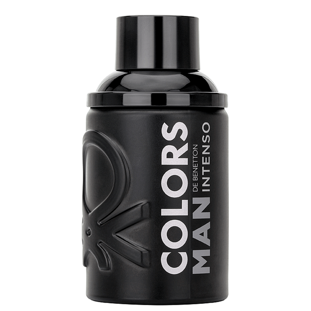 Colors Man Black Benetton EDP - Perfume Masculino 100ml