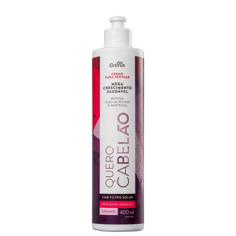 Griffus Quero Cabelão - Creme de pentear 400ml