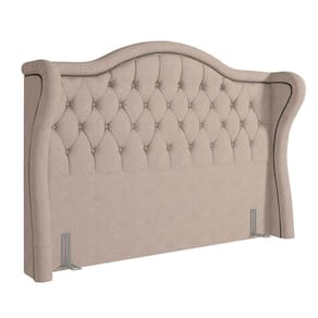 Cabeceira Cama Box Casal Queen 160Cm Antibes P02 Linho Areia
