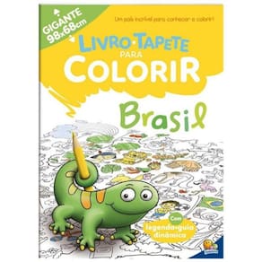 Livro-Tapete Para Colorir: Brasil