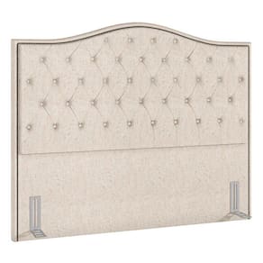 Cabeceira Cama Box Casal Queen 160Cm Siena P02 Linho Cru