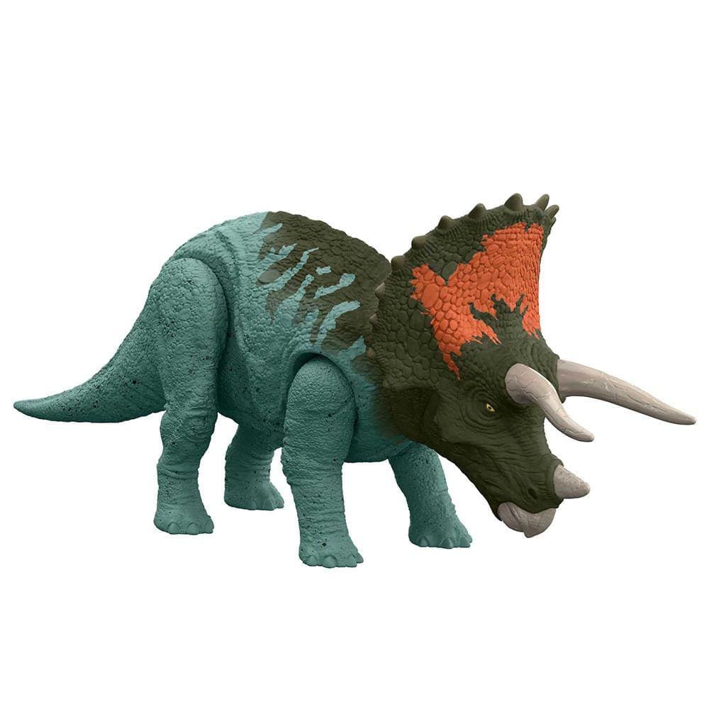 Dinossauro Jurassic World Triceratops Ruge