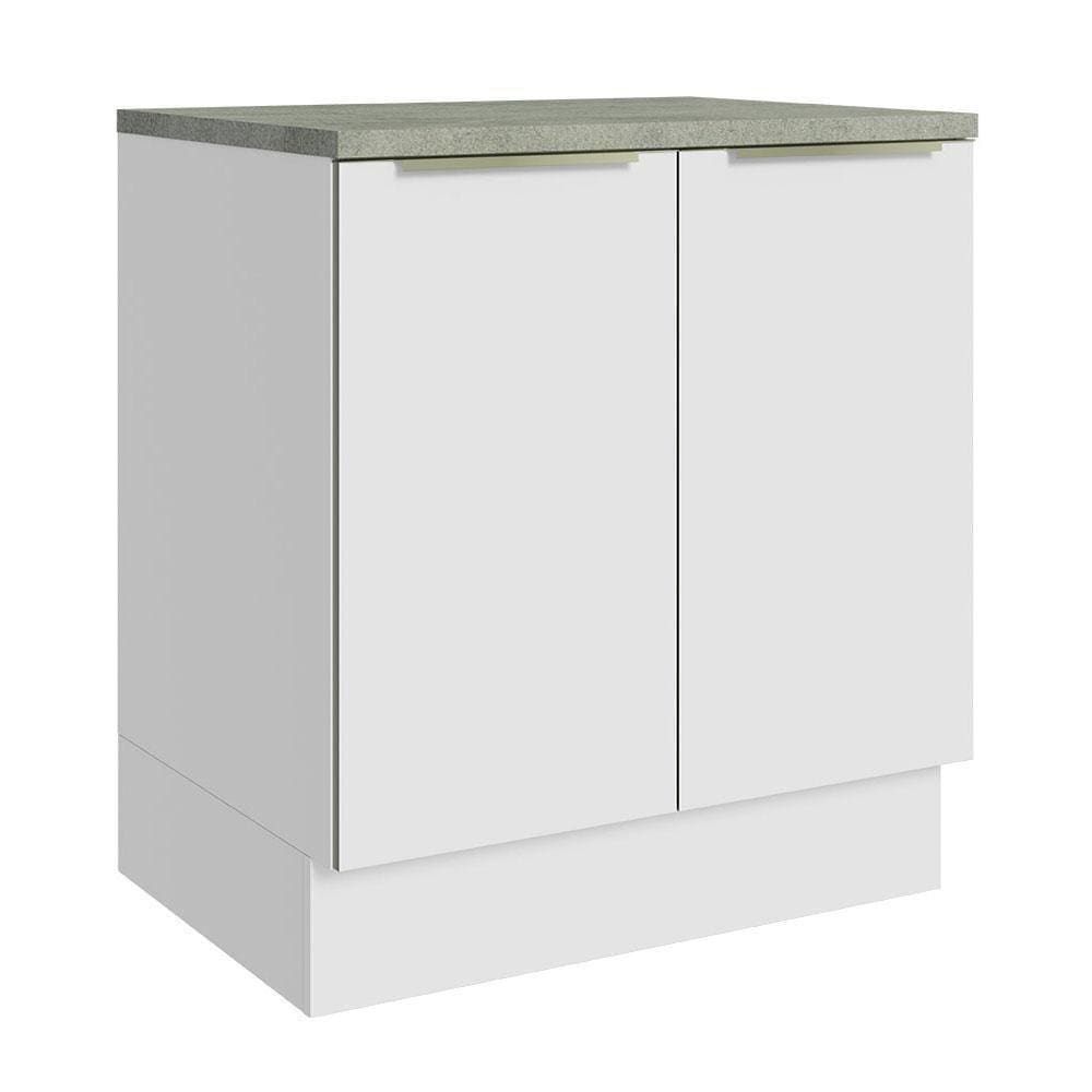 Balcão Madesa 70 Cm 2 Portas - Veludo Com Tampo Veludo