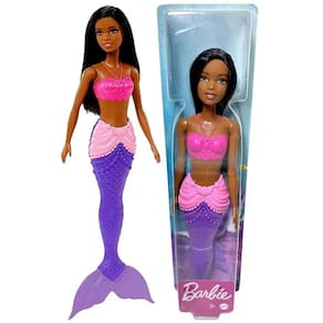 Boneca Barbie Sereia Dreamtopia Negra Mattel HGR04