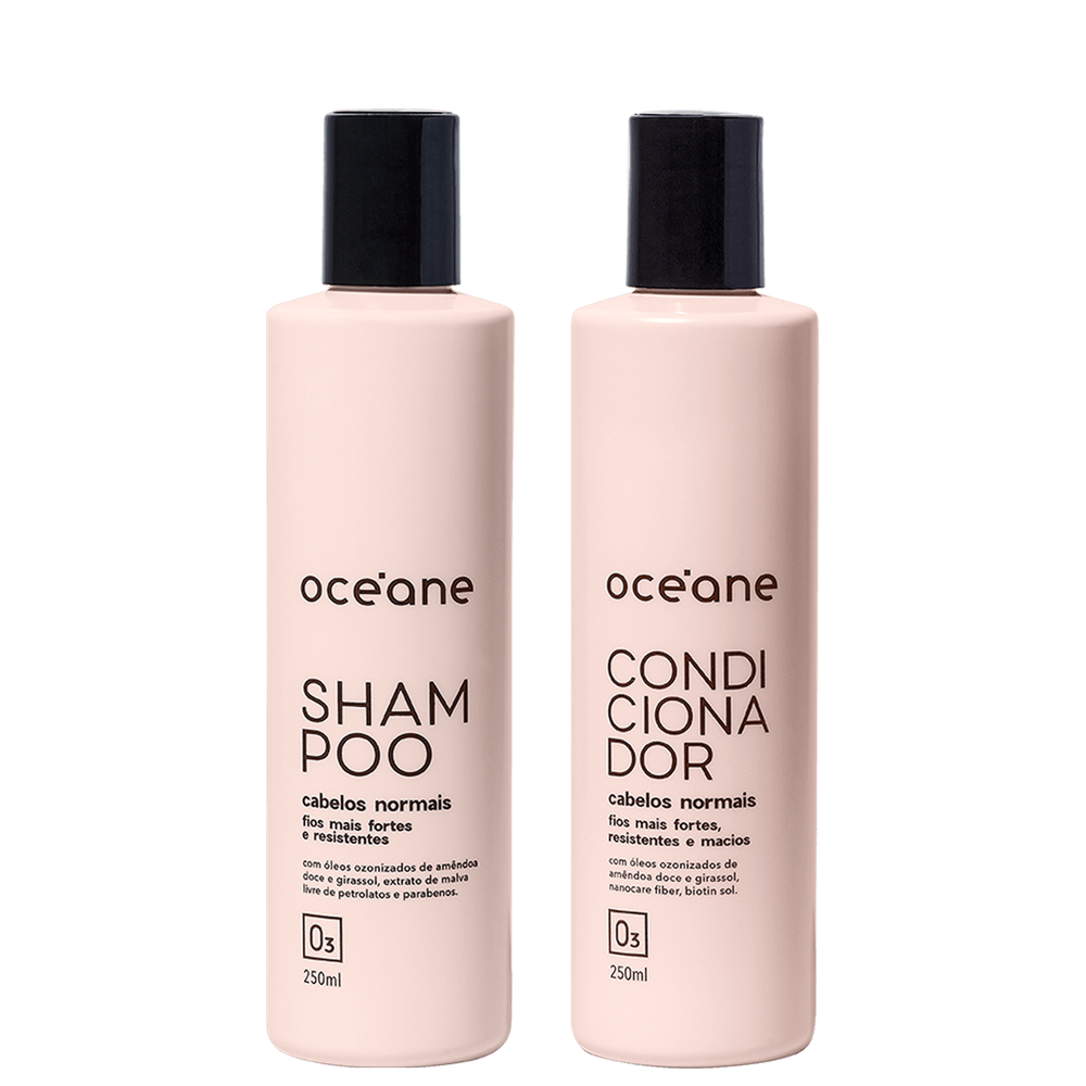 Kit Océane Cabelos Equilibrados - Shampoo 250ml + Condicionador 250ml