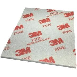 Esponja Abrasiva Automotiva 3M Fina 114MM X 139 MM