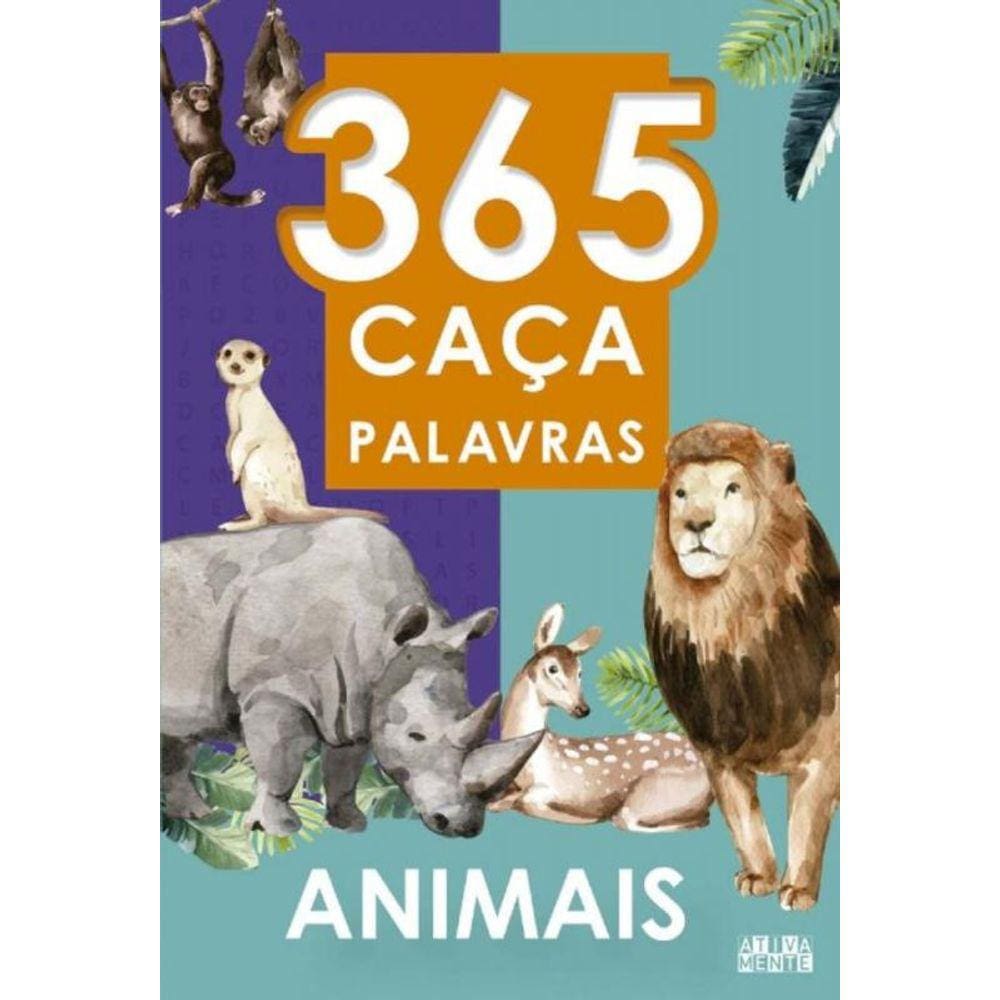 365 Caça-palavras - Animais